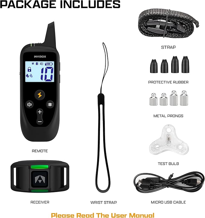 INVIROX 2026 Edition Dog Training Collar, 123 Levels - Image 9