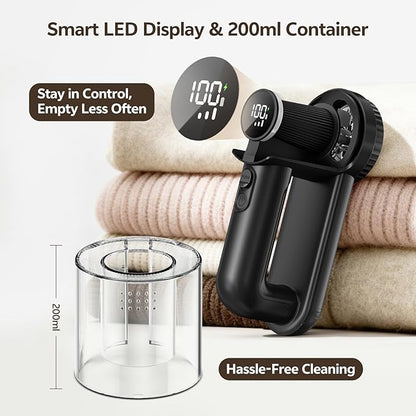 Rechargeable Fabric Shaver, 2-in-1 Lint Remover - Image 5
