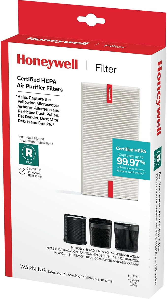 Honeywell HEPA Air Purifier Filter R, 3000 and 5000 Series - Image 10