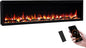 PuraFlame Herman 72 Inch Smart Linear Electric Fireplace by PuraFlame