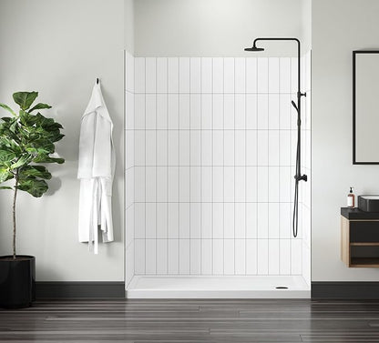 Miseno MSW786036 Readyset 78" X 60" X 36" Five Panel Alcove Shower Wall Kit - Image 3