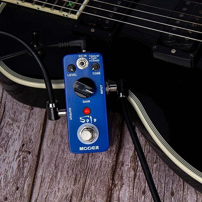 MOOER Solo distortion guitar pedal, high gain distortion, 3 modes, - Image 6