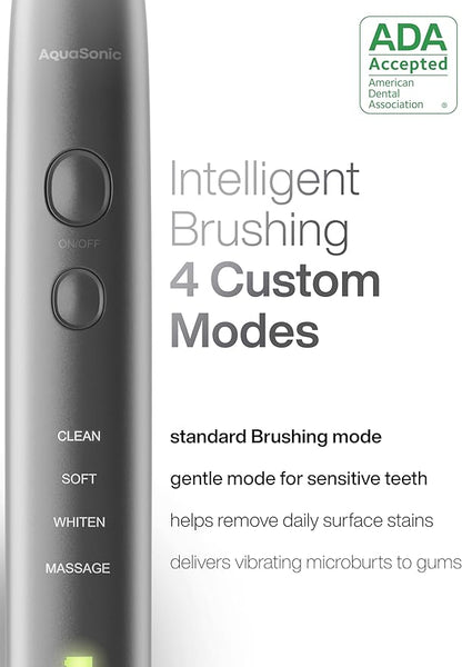 Aquasonic Vibe Series Ultra-Whitening Toothbrush – ADA Accepted Electric - Image 4