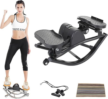 Rock Stepper Step Side-to-Side Lateral Rocking Fitness Stepper by JSDMBD