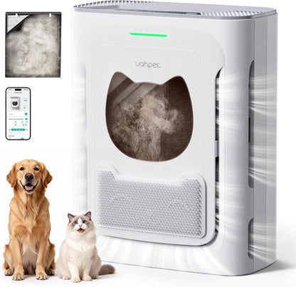 uahpet pet air purifier for home, reduce pet, main product view