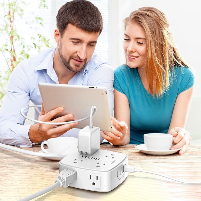 20 Ft Surge Protector Power Strip - Image 4