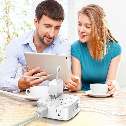 5Ft Surge Protector Power Strip - Image 4
