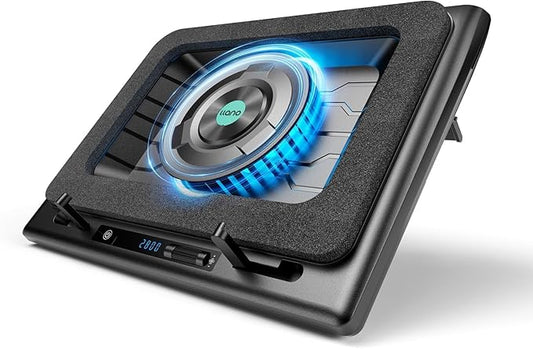 llano V12 Laptop Cooling Pad, Gaming Laptop Cooler Stand by llanoforabetterlife