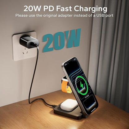 Eazpower 3 in 1 Foldable Wireless Charging Station - Image 9
