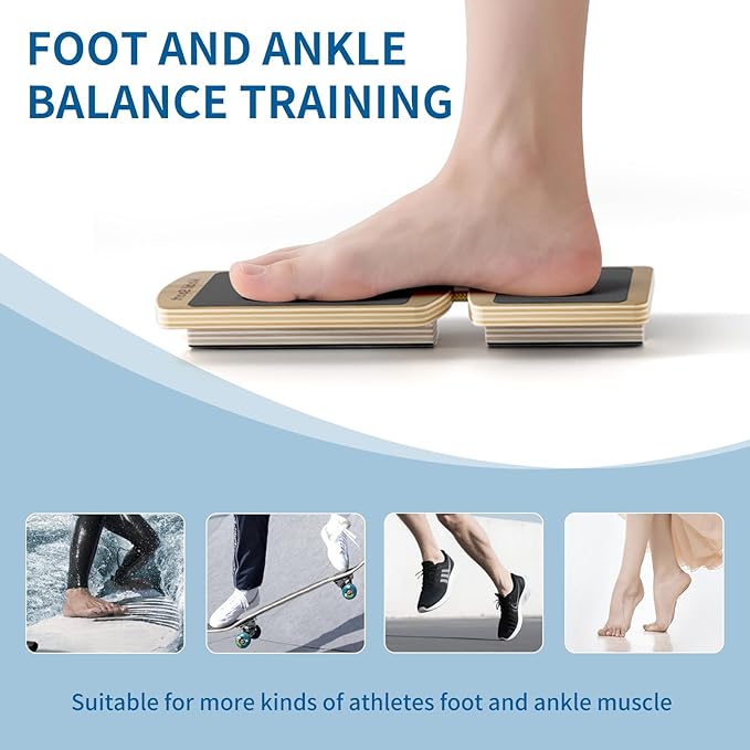 Ankle Balance Board Foot Strengthener Trainer, Single Leg Balance Board & Ankle - Image 4
