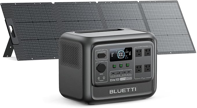 BLUETTI Elite 100 V2 Solar Generator by BLUETTI
