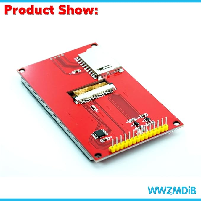 WWZMDiB TFT LCD Touch Display Module SPI Interface - Image 5