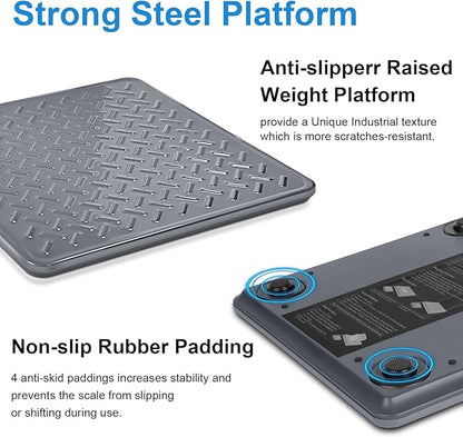 THINKSCALE Shipping Scale, 440lb/1oz Digital Heavy Duty Postal Scale, Strong - Image 3