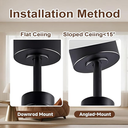 Gaizw Ceiling Fans with Lights, 60 Inch Ceiling Fan with Remote Control - Image 5