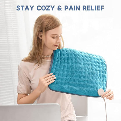 Electric Heating Pad for Seniors, Moist Heat Option, Auto Shut-Off & Washable - Image 2
