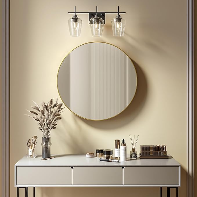 VONLUCE Bathroom Vanity Light, 3 Light Bathroom Light Fixture Over Mirror - Image 2