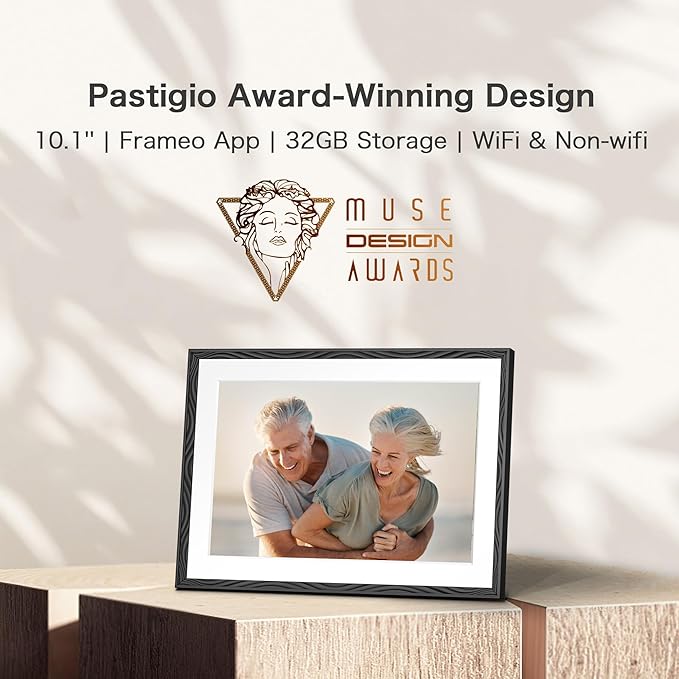Digital Picture Frame, 10.1'' Frameo Digital Frame Wifi, 32GB Memory, 1280*800 - Image 3
