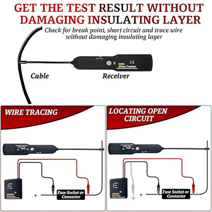 Automotive Circuit Tracer & Wire Tracker 6-42V DC Wire Short Finder, Circuit - Image 2