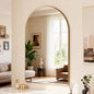 30x40 inch Gold Tempered Glass Large Arched Mirror by MYlovelylands