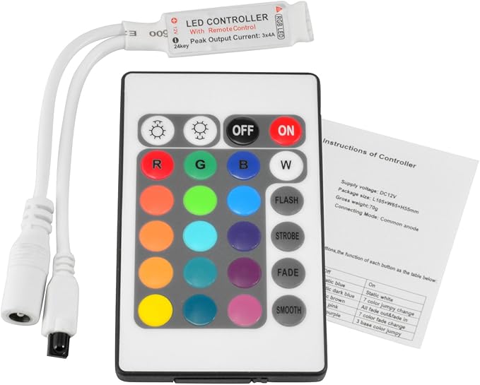 ABI Inline IR Controller with 24 Key Remote - Image 3