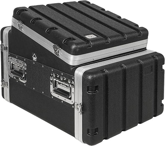 Sound Town Lightweight and Compact 6U ATA ABS Rack Case, by SOUNDTOWN