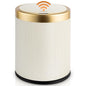 Pukomc Bathroom Trash Can with Lid，3.5 Gallon Motion Sensor Waterproof by Pukomc