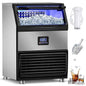 Commercial Ice Maker Machine, 350Lbs/24H by RAPSUAR