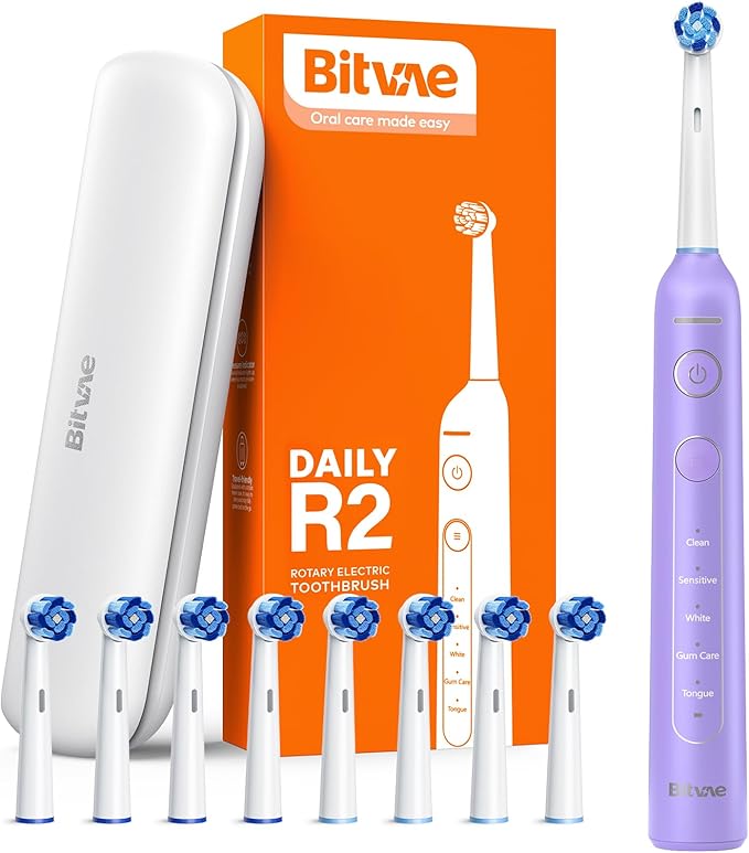 Bitvae R2 Rotating Electric Toothbrush by Bitvae