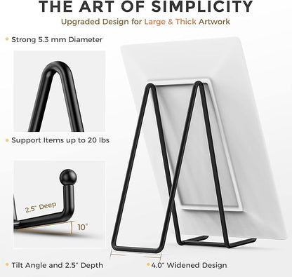 TR-LIFE 4 Pack 10 Inch Large Plate Stands - Image 3