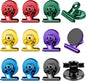 FINDMAG 12 Pack Fridge Magnets, Colorful Magnetic Clips for Fridge Notes | Magnetic Clips for Refrigerator, Picture, Cruise, Sculptural Picture Frame, Heavy Duty Decorative Clip Magnets for Fridge