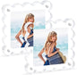 Acrylic Magnetic Picture Frames 4x4-2pack Square Photo Frame