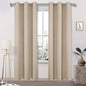 DWCN Blackout Curtains Thermal Insulated Room Darkening Grommet Window by DWCN