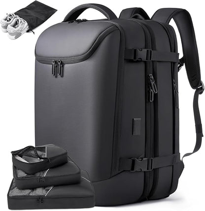 50L Carry on Travel Backpack, Expandable Airline Approved Backpacks by TANGCOREL