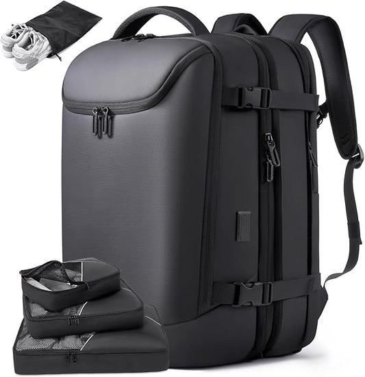 50L Carry on Travel Backpack, Expandable Airline Approved Backpacks by TANGCOREL
