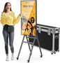 QIXZOCV MWE 43 Inch Mobile Digital Signage Display Touchscreen Kiosk by QIXZOCV