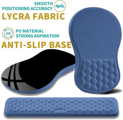 Hokafenle 2 in 1 Ergonomic Mouse Pad Wrist Support & Wrist Rest - Image 6