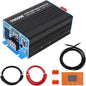 1000W Pure Sine Wave Inverter, 1 USB Port 5v/2.1a, LCD Display&Remote Controller by Unknown
