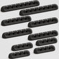 Apromisith USB Cable Organizer Clips Cord Holder, 10 Packs Black Self Adhesive by Apromisith