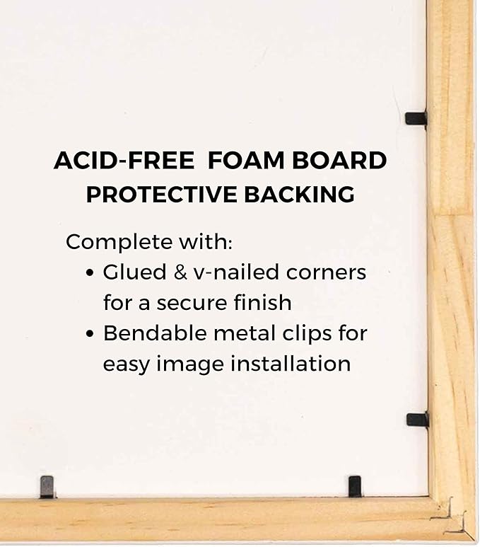 10x23 Shadow Box Frame Black | 1 Inch Deep Solid Wood Shadowbox Display Frame | - Image 9