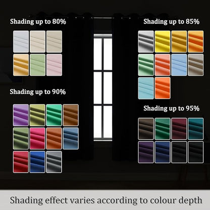 DUALIFE Blackout Curtains 72 Inch Length - Image 7