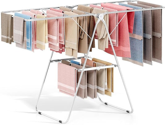 APEXCHASER Clothes Drying Rack Folding by APEXCHASER