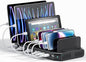 Alxum 60W 10 Port USB Charging Station Multiple Charger Station, USB Organizer by Alxum