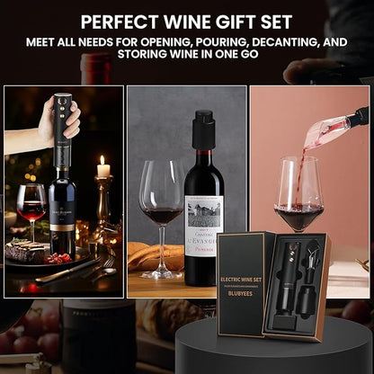 4-in-1 Rechargeable Electric Wine Opener Set - Image 8