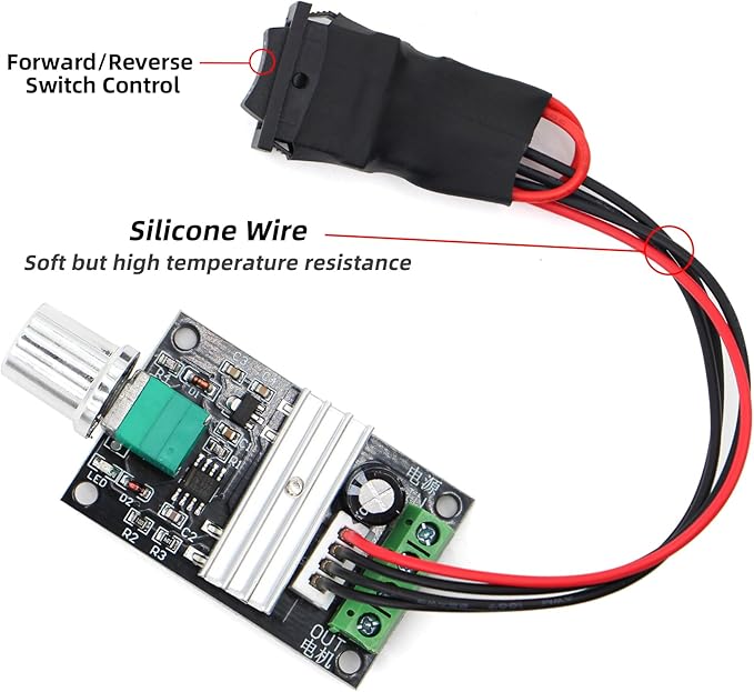 RioRand Small PWM DC Motor Speed Controller - Image 5