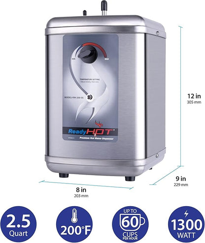 Ready Hot 41-RH-200-F560-CH Instant Hot Water Dispenser System, 2.5 Quarts - Image 3
