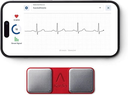 KardiaMobile 1-Lead Personal EKG Monitor – Record EKGs at Home – Detects AFib - Image 3