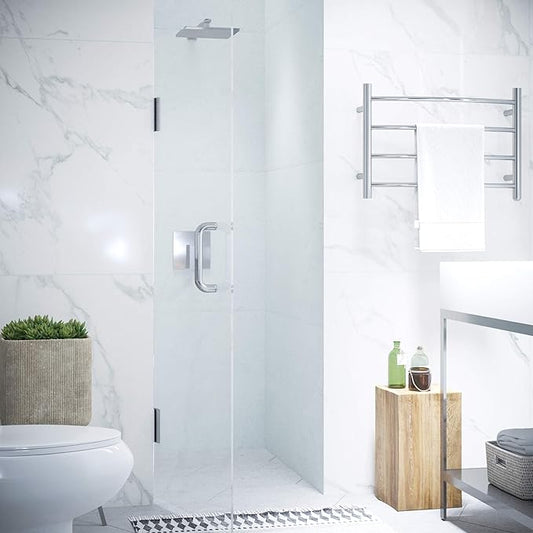 ANZZI 72" x 30" Frameless Shower Door in Polished Chrome, Water Repellent Glass by ANZZI