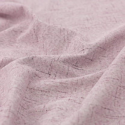 KOUFALL Short Pink Linen Blackout Curtains - Image 7