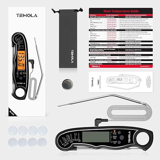 TEMOLA Meat Thermometer, Instant Read Food Thermometer - Image 8