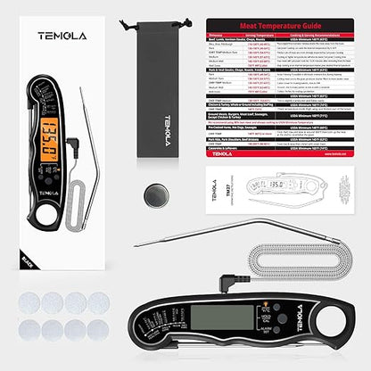 TEMOLA Meat Thermometer, Instant Read Food Thermometer - Image 8